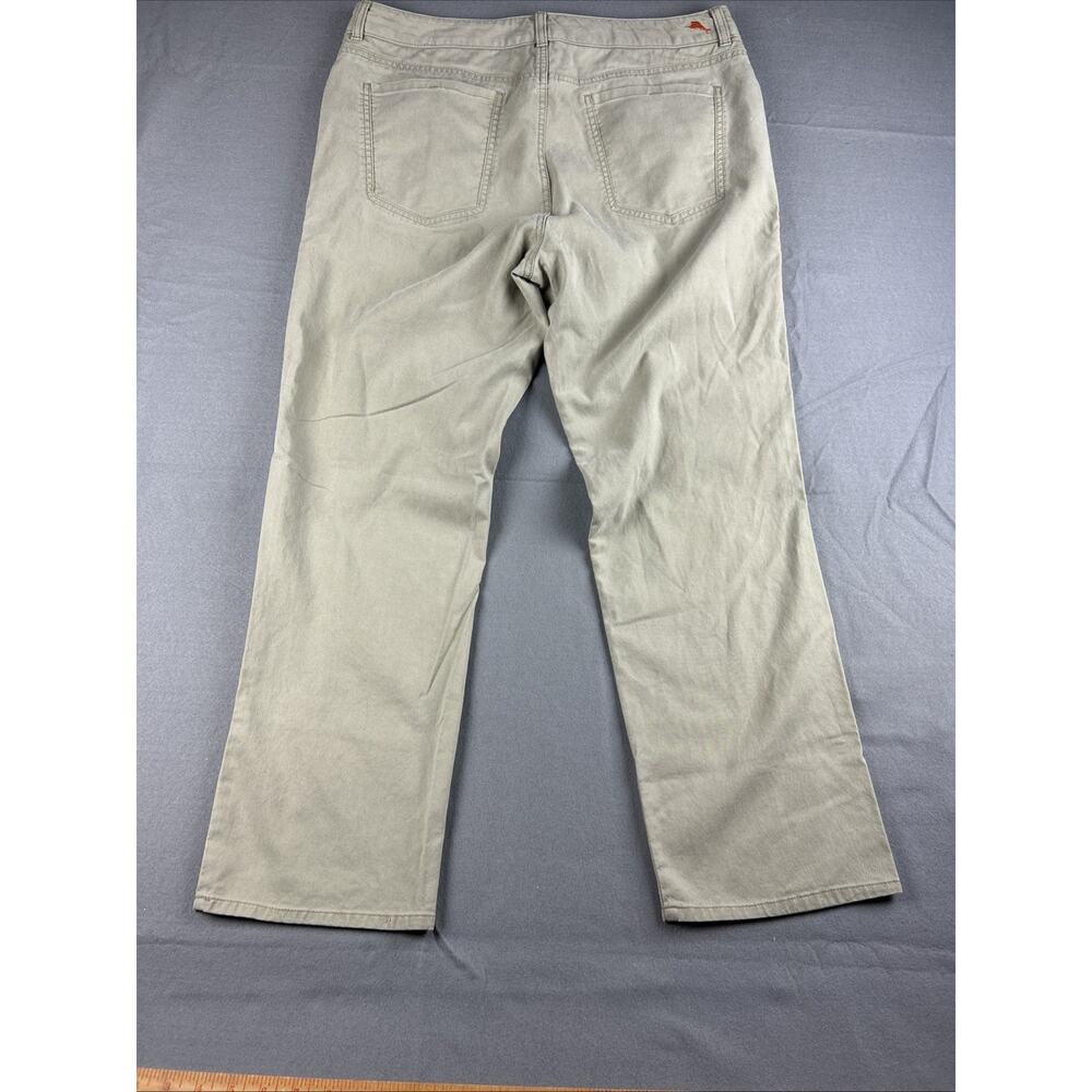 Tommy Bahama Hawaiian Khaki Chino Pants Cotton Tencel Stretch Mens Sz 35x30 - Picture 15 of 16